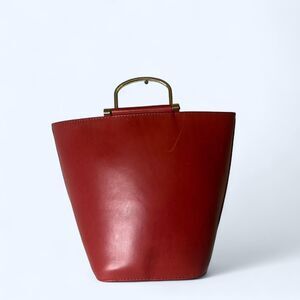 Other-stories Women's Red and Burgundy Bag